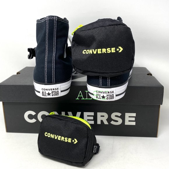Converse Chuck Taylor AS High Top Buckle Black Men's Size 10 10.5 168261C - Picture 6 of 11